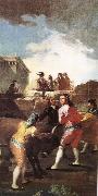 Francisco Goya La Novillada oil painting artist